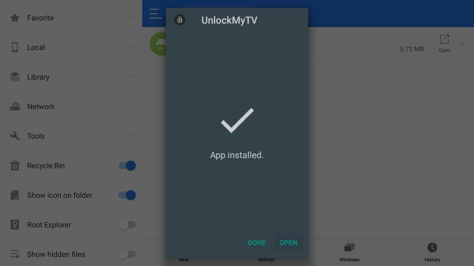 UnlockMyTV Apk
