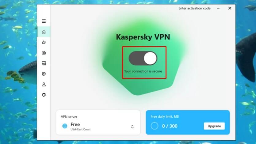 Set up Kaspersky VPN on Firestick