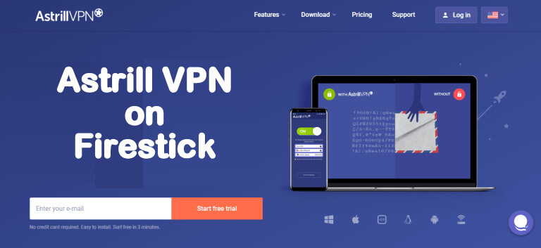 Astrill VPN on Firestick