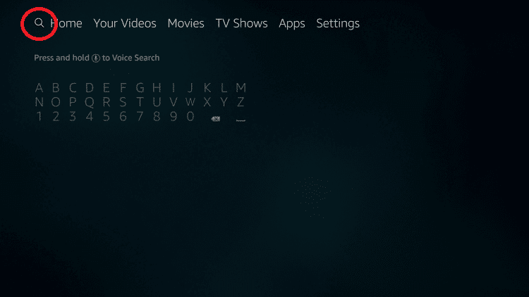 search icon - How to Install Outlaw IPTV on Firestick