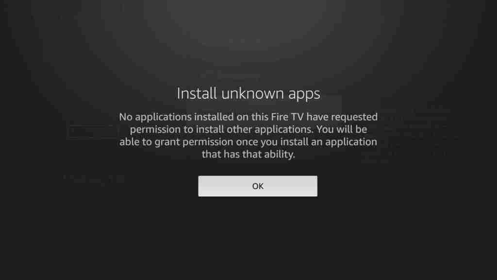 Install unknown apps on the app