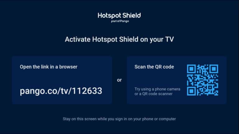Activate Hotspot Shield VPN on Firestick