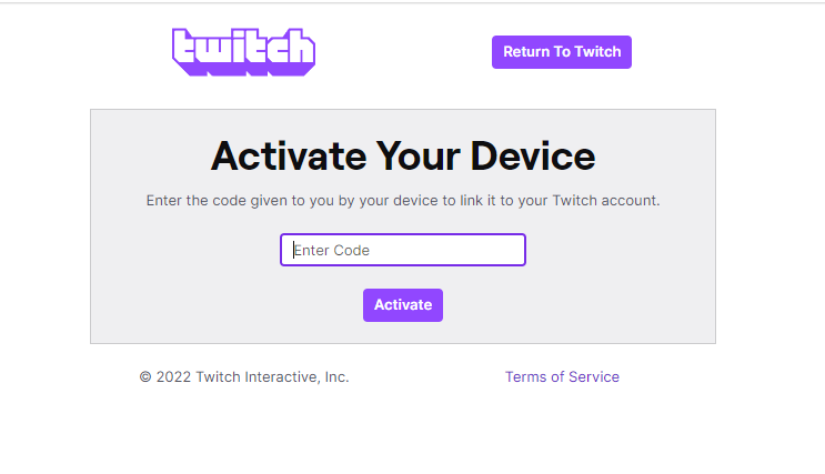 Activate Twitch on Firestick