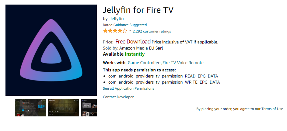 Jellyfin on Firestick