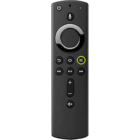 Option button on your Firestick remote.
