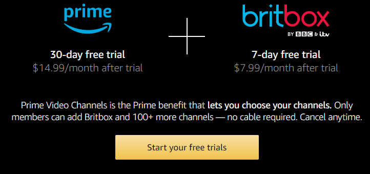 Watch BritBox on Firestick With Prime Video