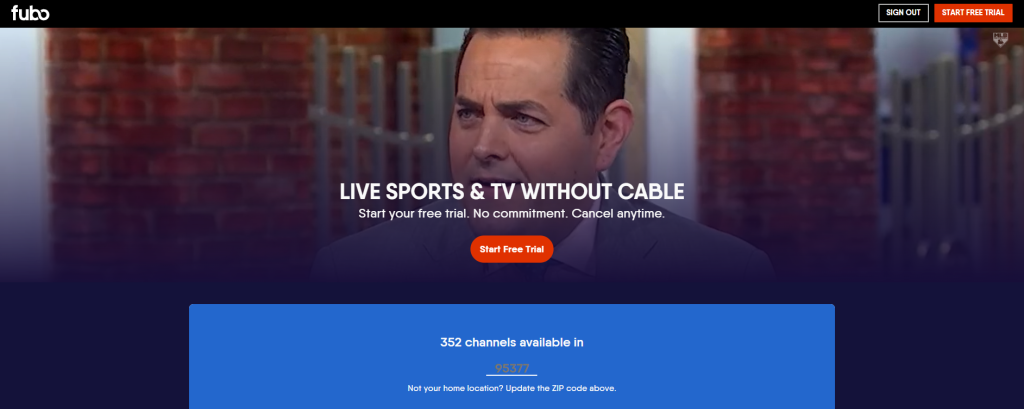 Subscribe to fuboTV