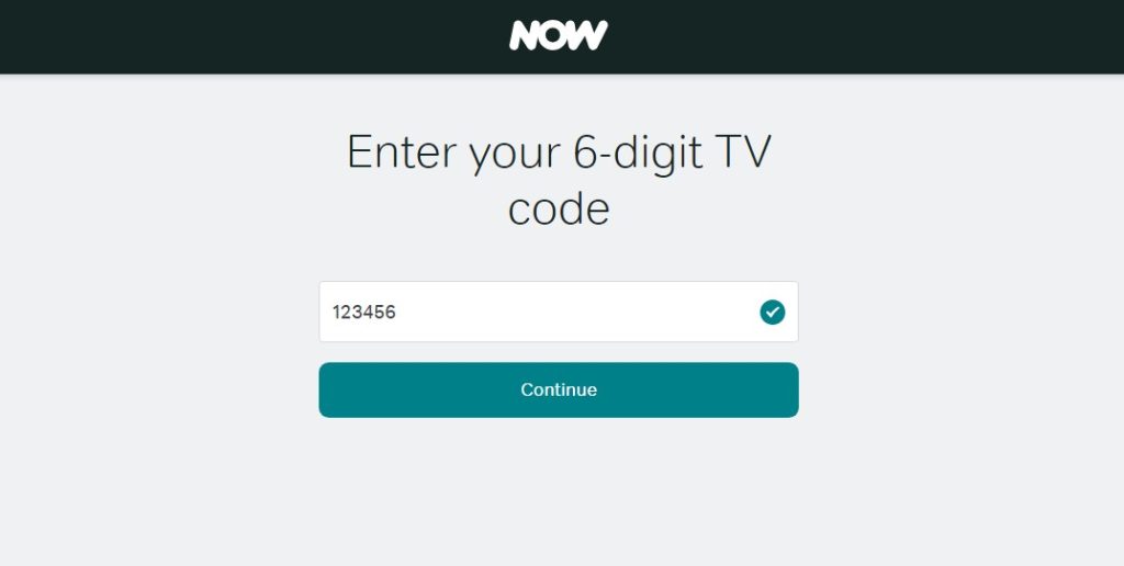 Activate NOW TV