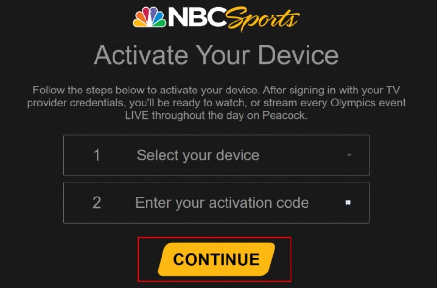Activate NBC Sports on Firestick to watch Golf Channel