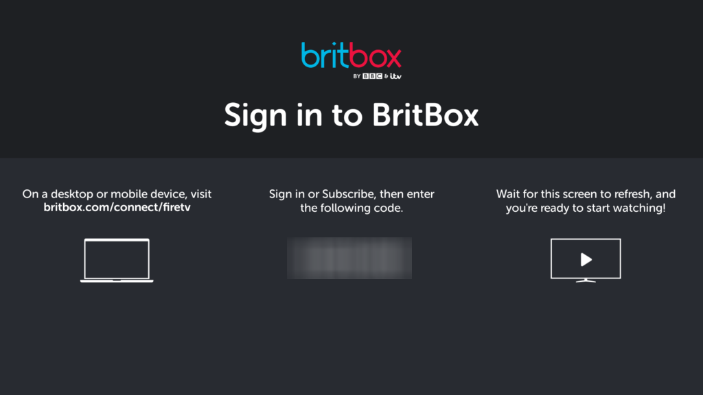 Activate Britbox on Firestick